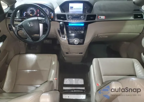 2012 Honda Odyssey Exl из США, поврежденный, VIN 5FNRL5H68CB051935
